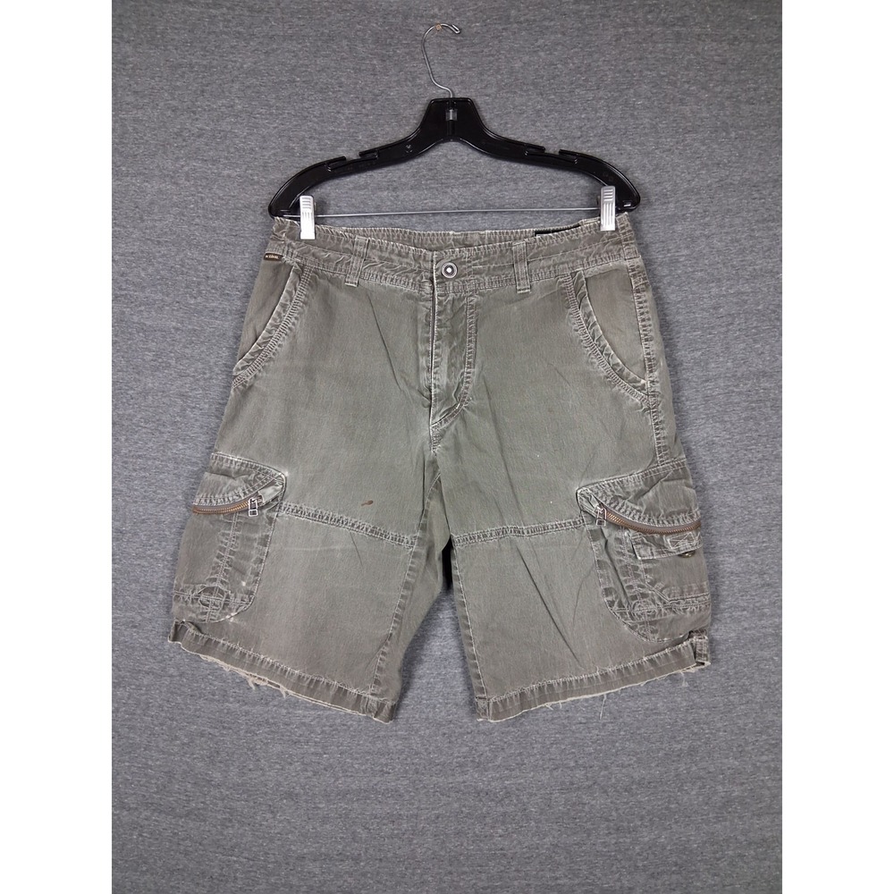 Kuhl Mens Short‎ 32 Green Ambush Cargo Outdoor Hiking Camping Gorp Work Utility
